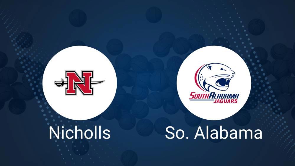 Nicholls State vs. South Alabama Basketball Tickets Friday, November